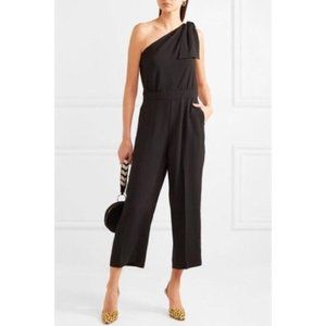 J Crew One-shoulder black jumpsuit great condition